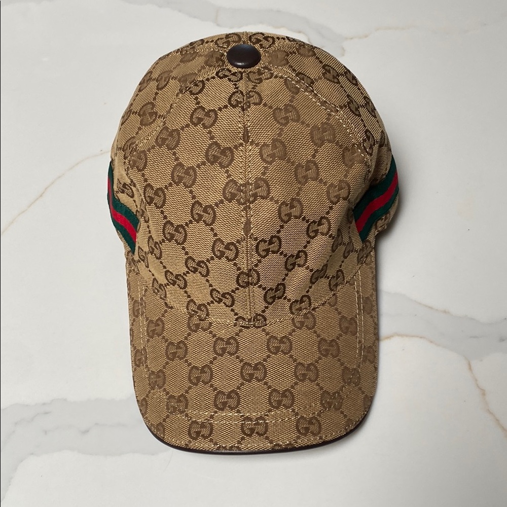 Gucci monogram hat
